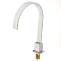 Boat Faucet with Hand Sprayer - Chrome Brass (kit)