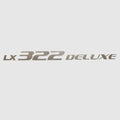 G3 SunCatcher Boat Decal 73404977 - LX 322 Deluxe Silver Sticker