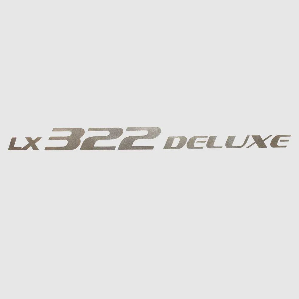 G3 SunCatcher Boat Decal 73404977 - LX 322 Deluxe Silver Sticker