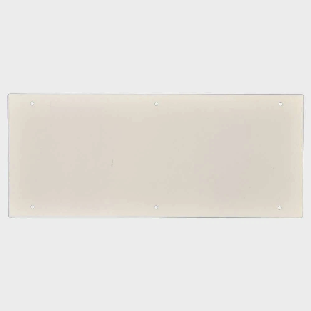 Boat Mounting Plate 346884 - 12 3/4 X 5 3/8 X 1/4 Inch Starboard Off White