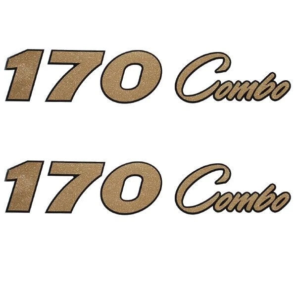 TRACKER 170 COMBO 10 1/2 in BOAT DECAL - STICKER PAIR