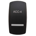 Carling Boat Rocker Switch Actuator - Contura V Acc 4 Black