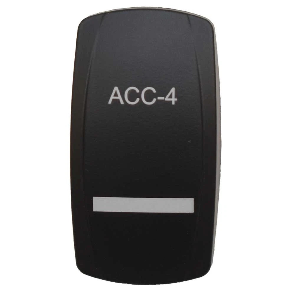 Carling Boat Rocker Switch Actuator - Contura V Acc 4 Black