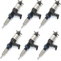 6Pcs Common Rail Injector 370-7280 3707280 for CAT C4.4 Engine 320F Excavator