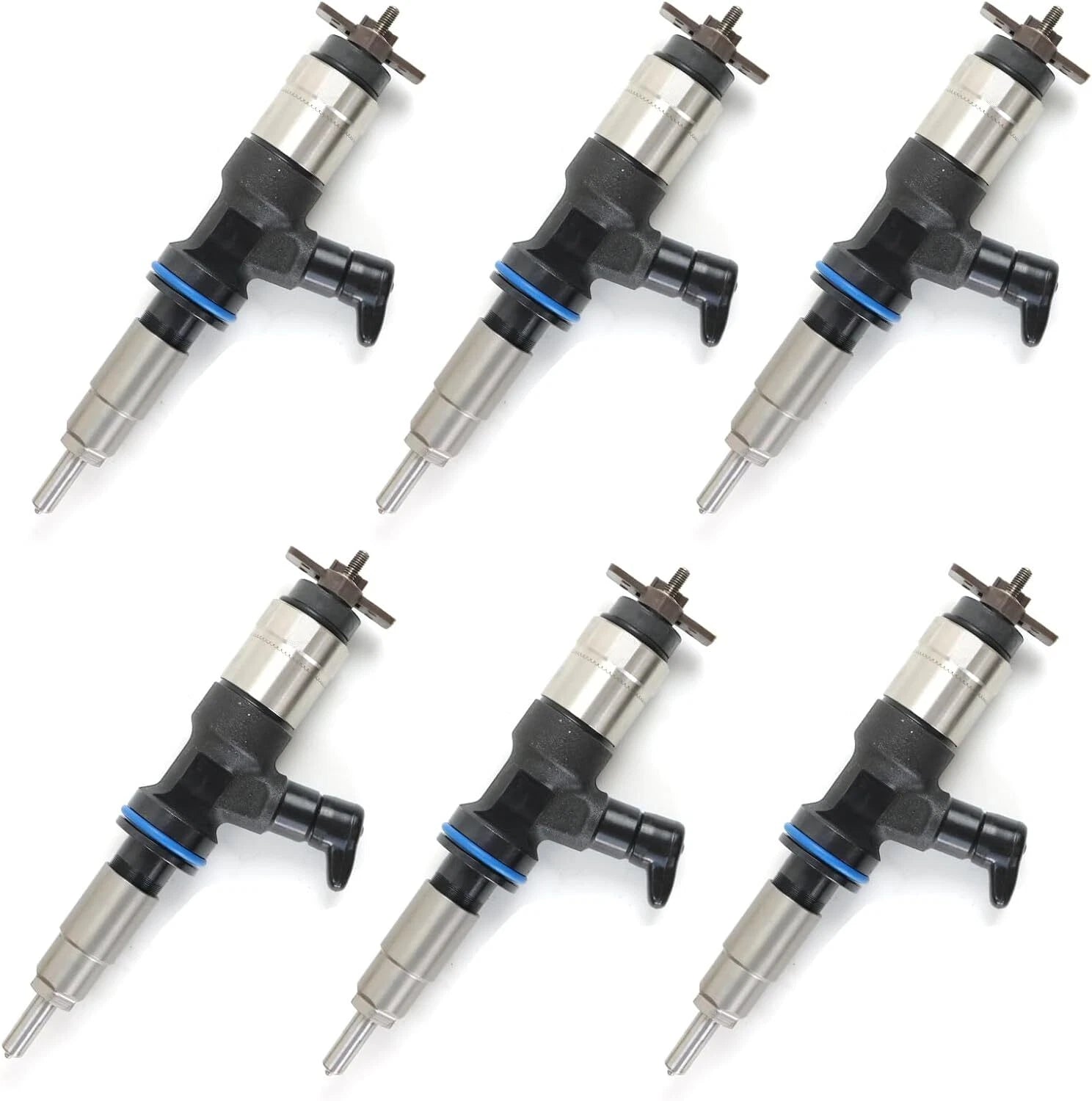 6Pcs Common Rail Injector 370-7280 3707280 for CAT C4.4 Engine 320F Excavator