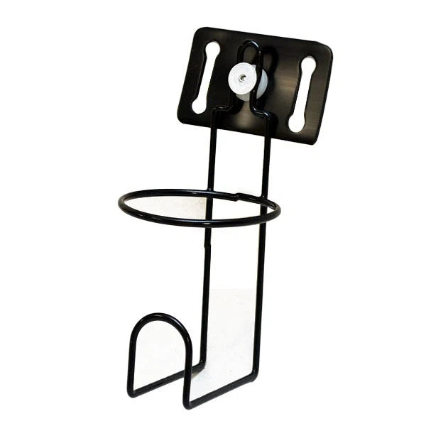 S&J 960100 Black Aluminum Boat Drink Along Belt Loop Beverage Holder