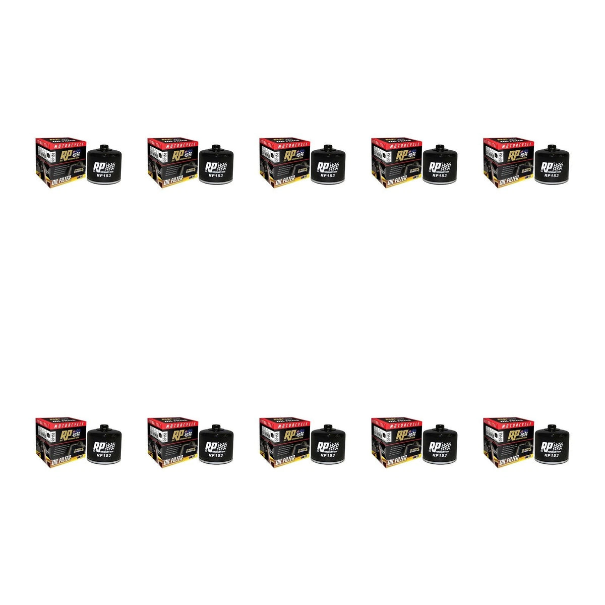 10 Pack RP Oil Filter for Ducati 1198 2009-2011