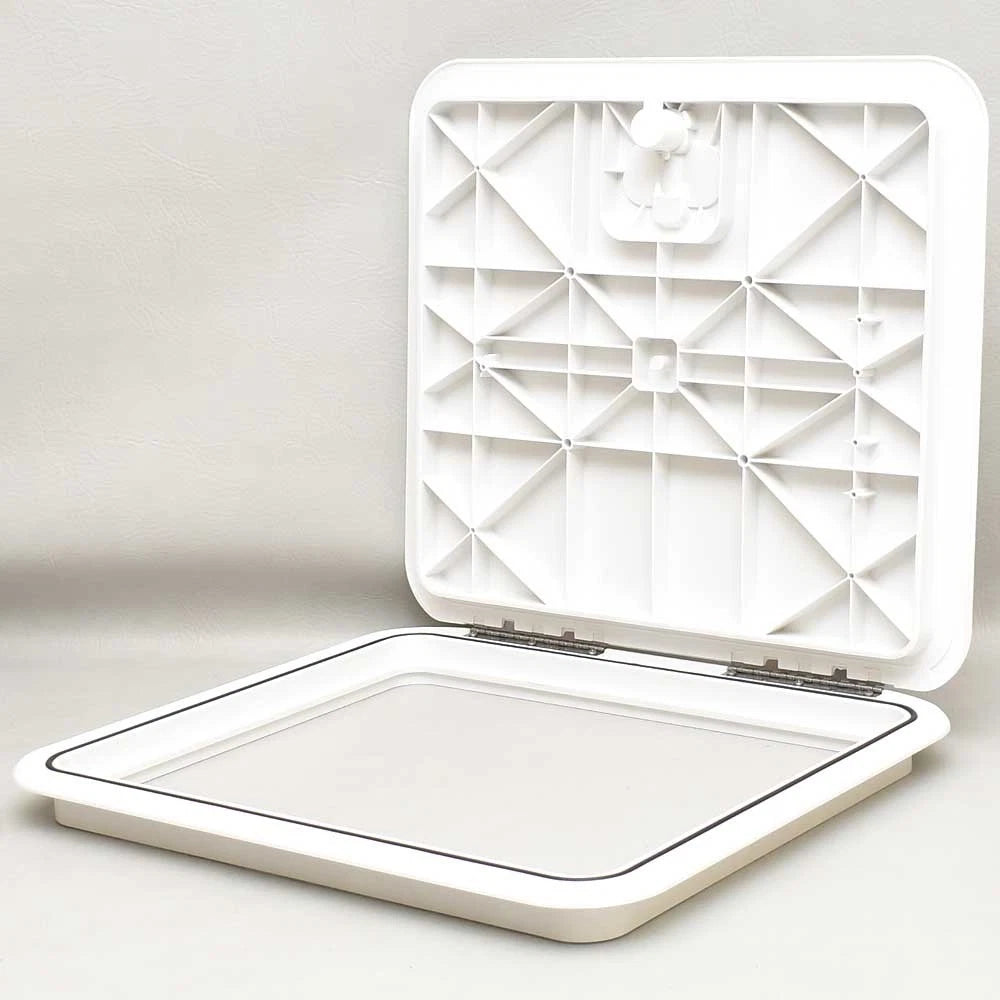 Innovative Boat Deck Hatch 520-725 - 16 X 18 Inch Polar White