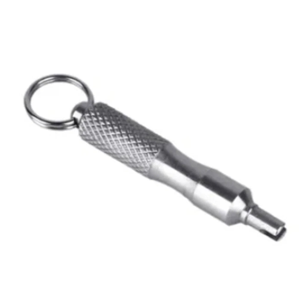 Tire Valve Core Remover Tool Stainless Steel Portable Valve Core Wrench