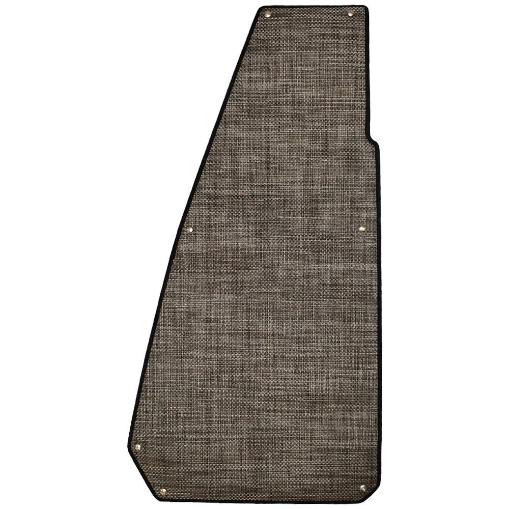 Cobalt Boat Snap-In Deck Mat 407488 - Silver/Beige/W Hite Woven Vinyl