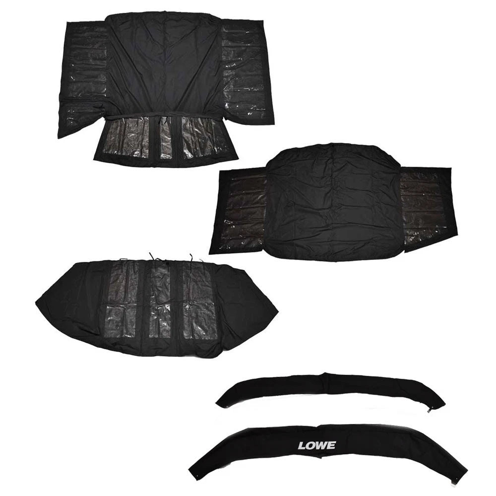 Lowe Pontoon Boat Enclosure Kit 45458-14 - Retreat 250 RFL Black Dowco