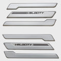 Chaparral 23 SSI Boat Raised Tower Decals - Silver Stickers (6Pc)