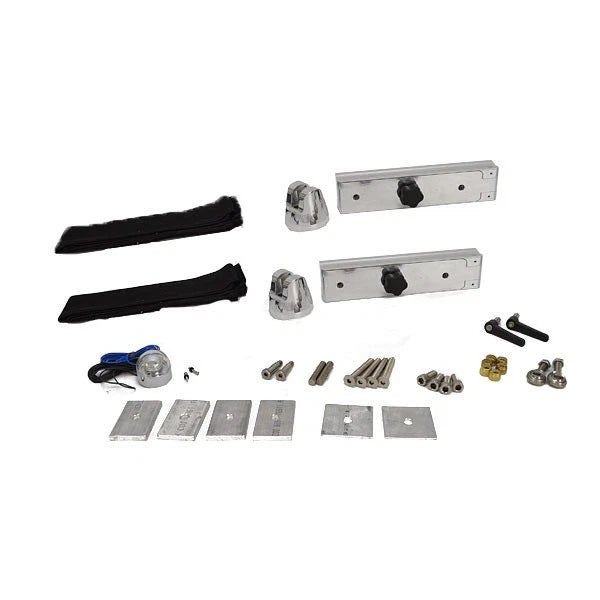 Ski Centurion Boat Wakeboard Tower Base Mounts - Stainless Steel (kit)