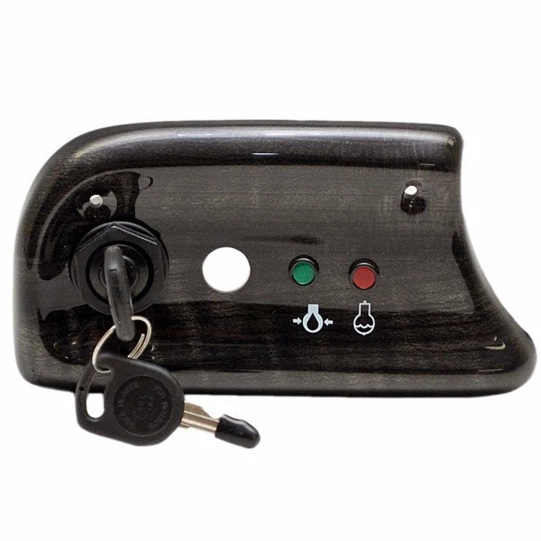 Lund Sportfish Boat Ignition Switch Panel 2006394 - Gray Woodgrain