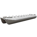 Pontoon Tube Boat Float Logs - with Lift Strakes 22 FT X 25 Inch (pair)