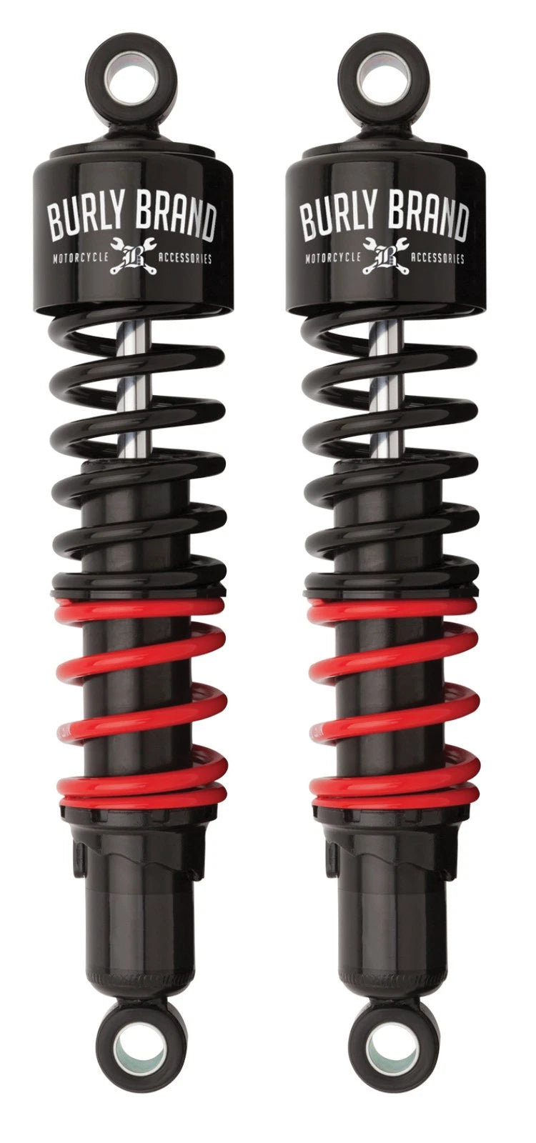 Burly Brand Stiletto Shocks 13.0in for Harley Davidson XL 2016-2017