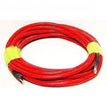 4 AWG Boat Battery Cable - 18 1/2 Ft Red Marine Wire with 3/8 Lugs