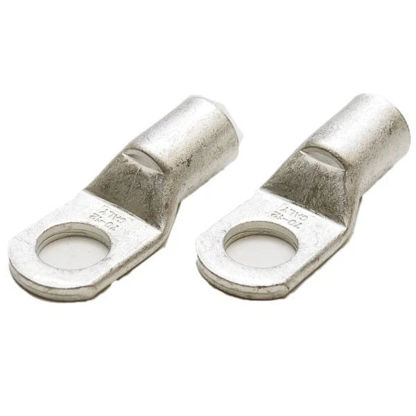 Sea Ray Boat Battery Lug Cable Connectors - 2/0 AWG 1/2" Dia (pair)