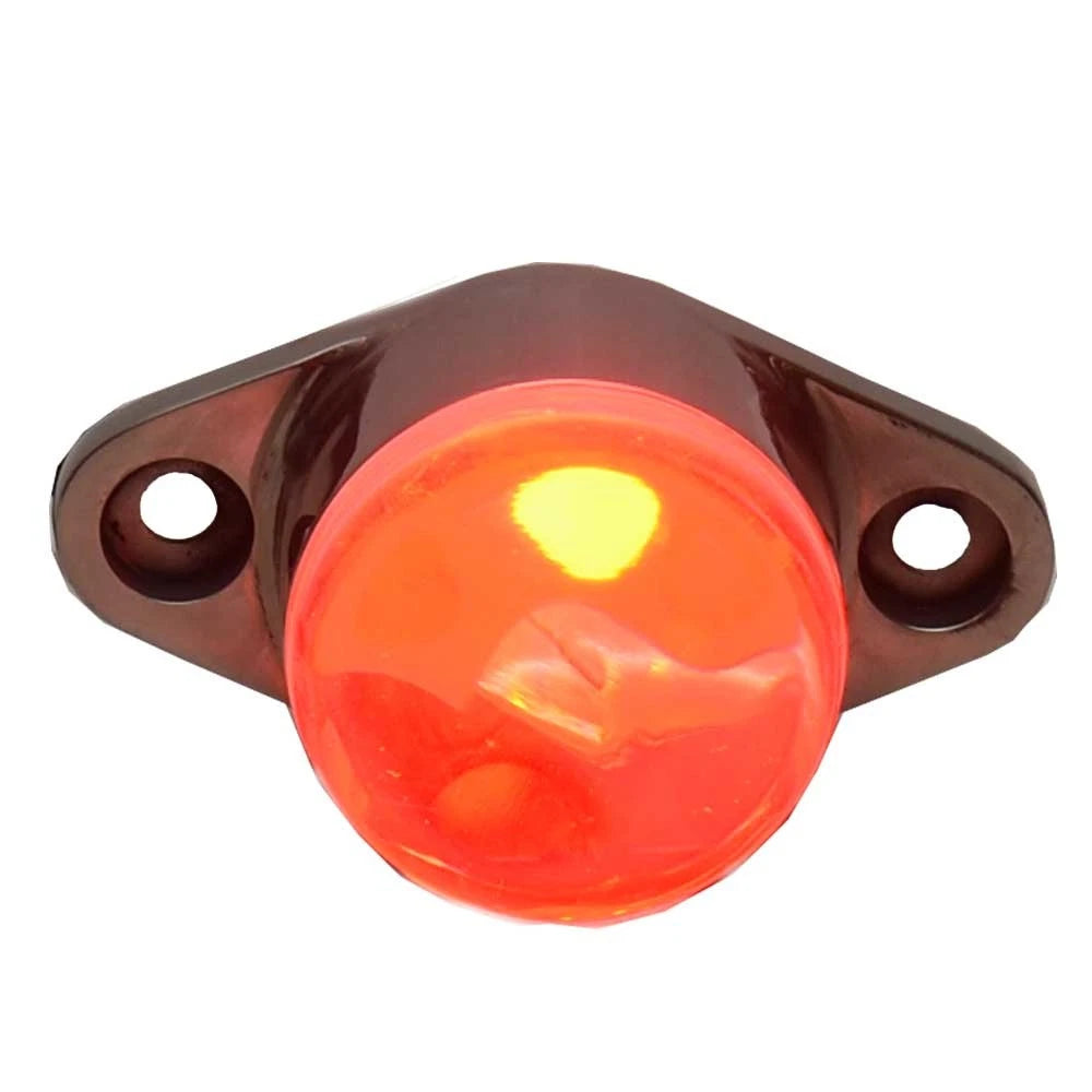 Premier Pontoon Boat Globe Deck Light 7-9987 - LED Red 12VDC