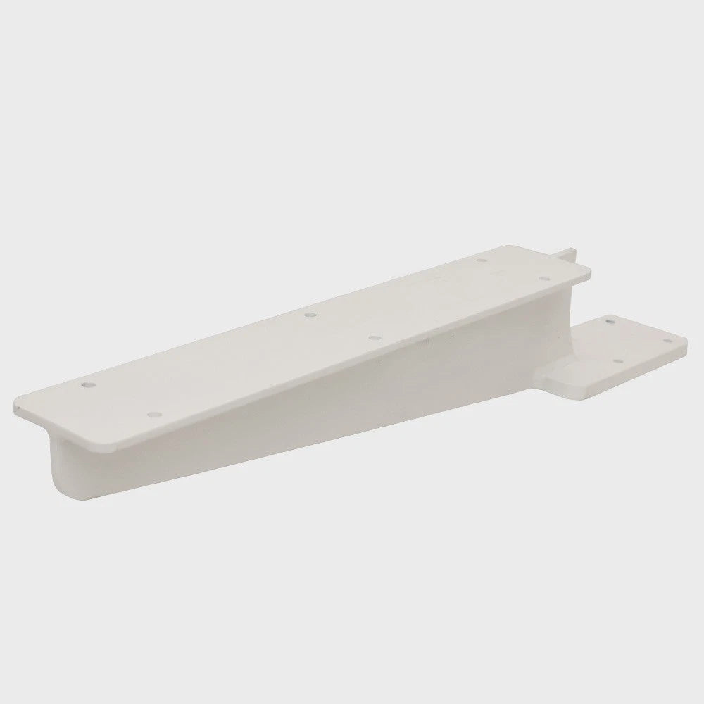 Chaparral Boat Center Swim Platform Bracket 06.00453 - White Aluminum