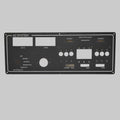 Tiara Boat Blank Switch Panel - A/C System 16 1/2 X 6 1/4 Inch Black