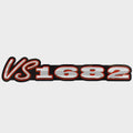 Ranger Boat Sticker Decal 189516 - VS1682 Red Silver Vinyl