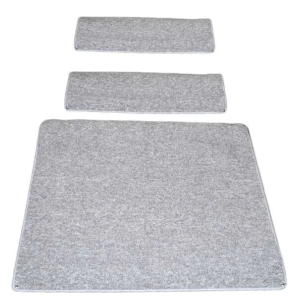 Bayliner Boat Snap in Carpets 1889605 - 288 CB Light Gray (3PC)