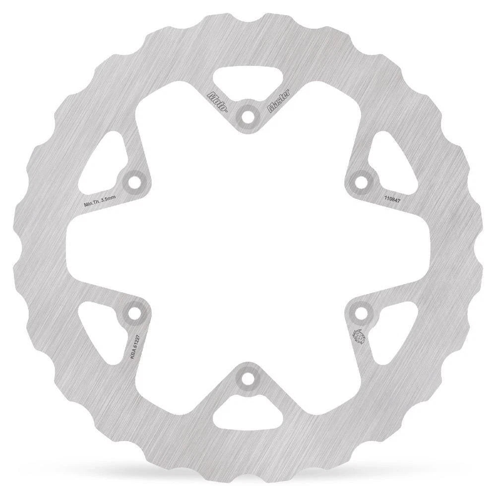 MotoMaster Mud Solid Fixed Rear Brake Disc for Yamaha YZ450F 2020-2025