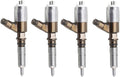 4X Fuel Injector 320-0677 3200677 for Caterpillar C4.4 C6.6 Perkins 1104D 1106D
