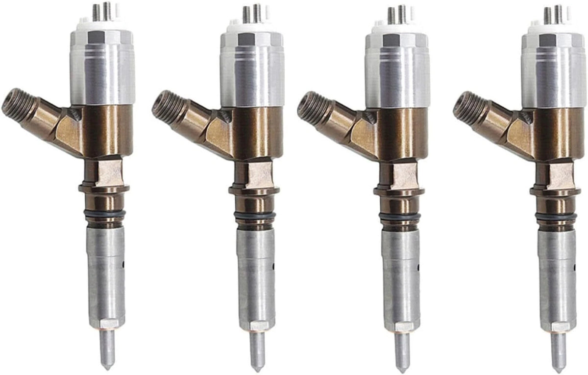 4X Fuel Injector 320-0677 3200677 for Caterpillar C4.4 C6.6 Perkins 1104D 1106D