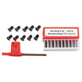 Square Carbide Inserts Cutters 15x15x2 5mm for Woodworking Lathe Tools