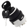 White & Black for JCB Ignition Switch Replacement Part with for 2 Keys Included