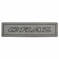 Moomba Boat Non-Skid Mat 116056 - Craz Gray - Black Foam Rubber
