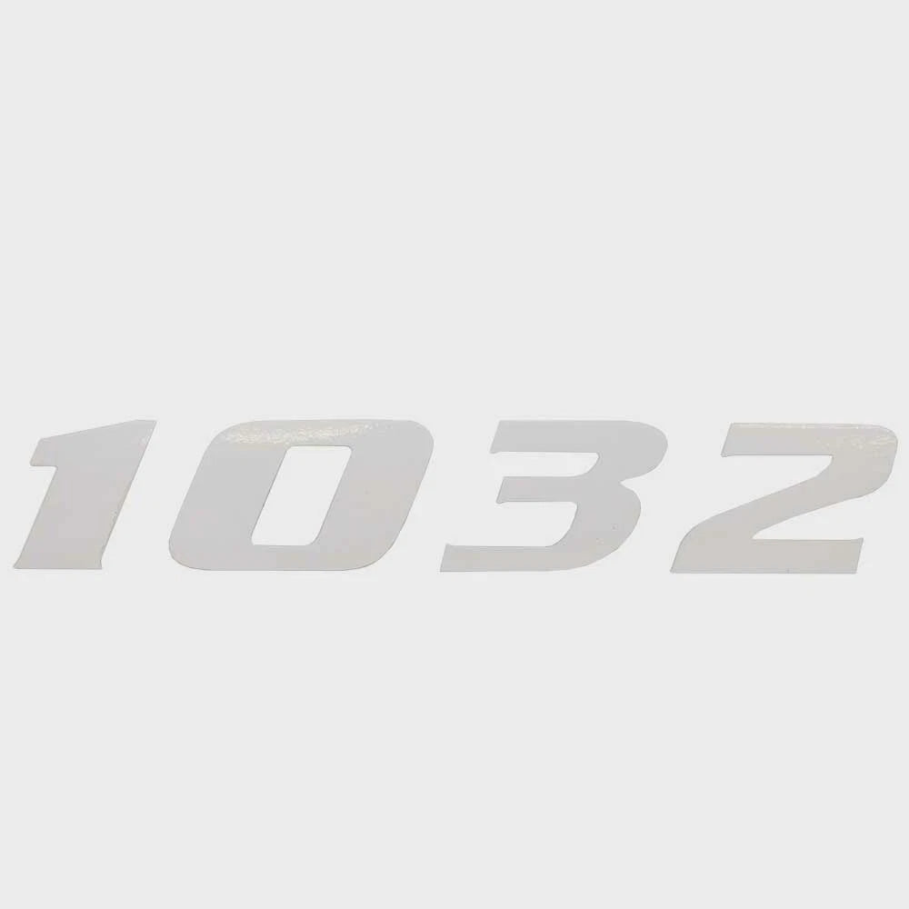 Lowe Boat Model Decal 2195960 - 1032 White Glossy Sticker