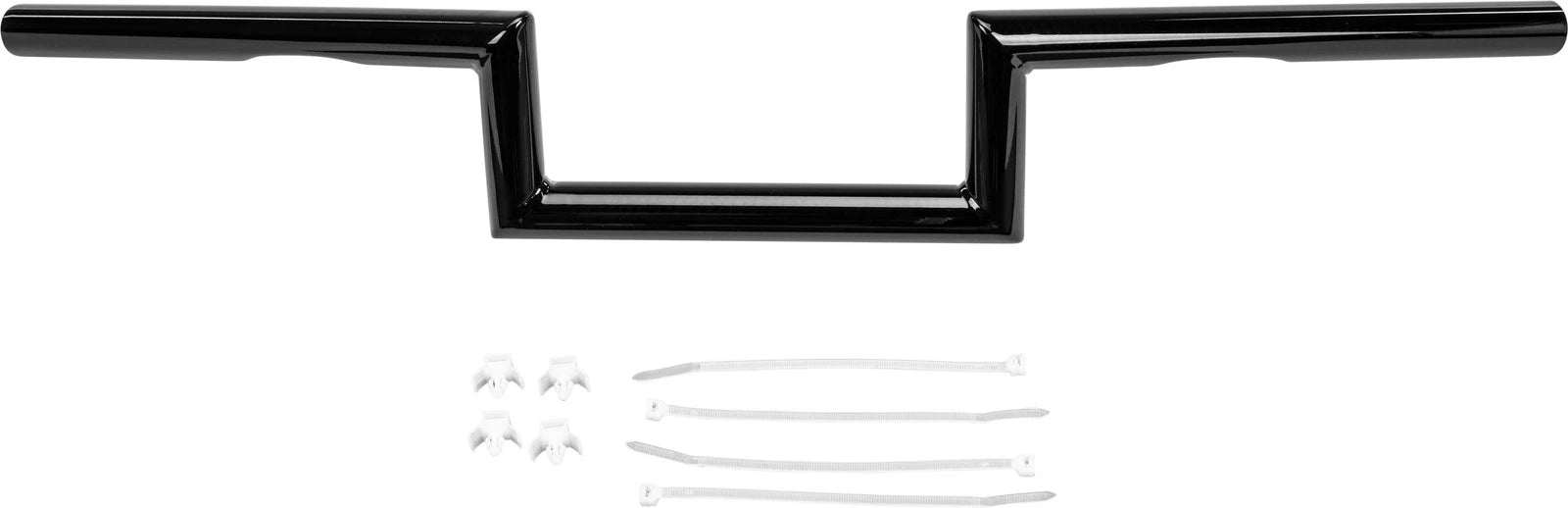 HARDDRIVE 1" Z Bar Dimpled Handlebars – Fits Harley Davidson FLH & Dyna Models