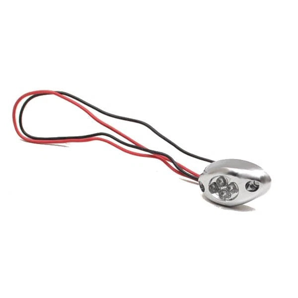 Skiers Choice Boat LED Interior Light 104462 - 1 1/2 Inch Silver
