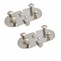Gemlux Boat Hinges with Screws - 3 X 1 5/8 Inch Stainless Steel (pair)