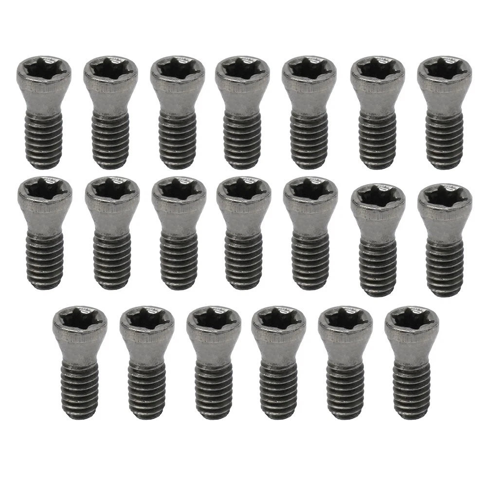 Set 20pcs M2.5x7mm Torx Screws for CNC for Lathe Tools for Replace Carbide