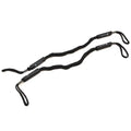 Seagrace Boat Bungee Dock Line - 4 - 5.5 FT Black Braided (pair)