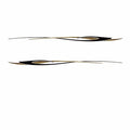 Rinker Boat Graphic Decals 218483 - Siesta Black Stickers (set of 2)