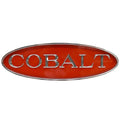 Cobalt Boat Emblem 452997 - 4 1/8 X 12 5/8 Inch Red - Chrome ABS