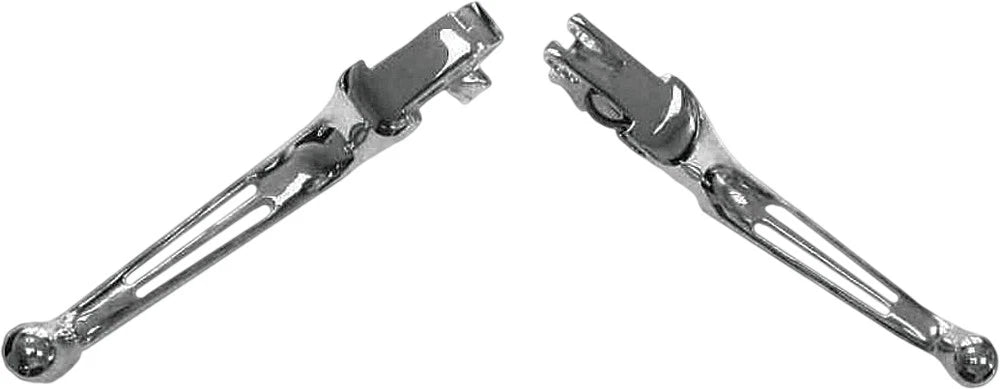 HardDrive Chrome Brake & Clutch Levers for Harley Dyna & Softail 2010-2017
