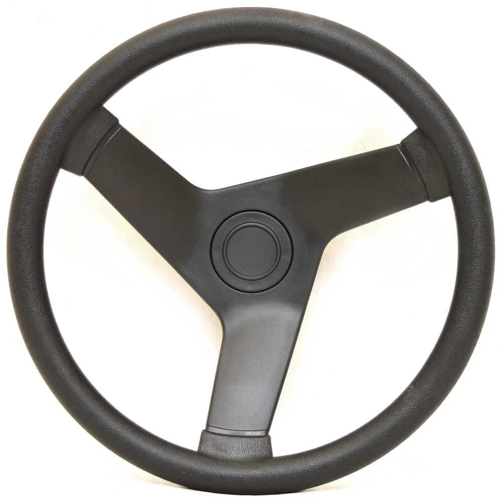 Alumacraft Boat Steering Wheel 2320041690 - 13 1/2 Inch Black Plastic