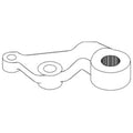 Steering Arm (RH) Fits Case/Internati Onal Harvester Models 1104-1406 1104-1406-A