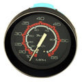 Faria Boat Speedometer Gauge - 55 MPH 3 1/4 Inch Black