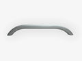 Boat Grab Rail, 20in, White, 1/4in Bolt Holes