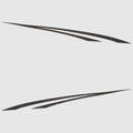 G3 Pontoon Boat Graphic Decals - LX Black Stickers (set of 2)