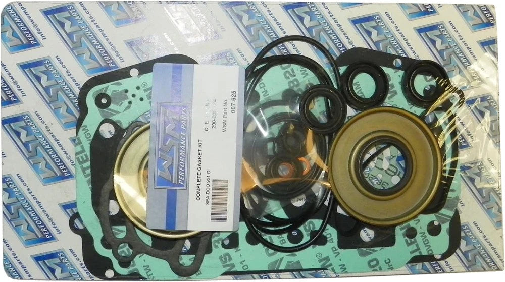 WSM Complete Engine Gasket Kit SEADOO 947 951 DI RX XP LRV 3D GTX SPORTSTER