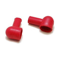 Standard 3/16In Red Boat Battery Terminal Covers Pair