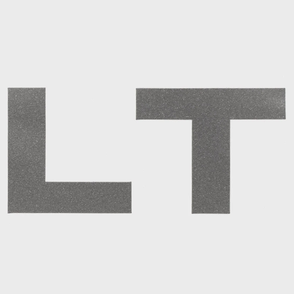 Tahoe LT Pontoon Boat Decal - Gray Metallic Vinyl Sticker
